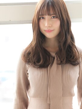ヘアープロデュース ジェネシス(hair produce genesis) ［genesis］ゆるふわセミロング×透明感ベージュ