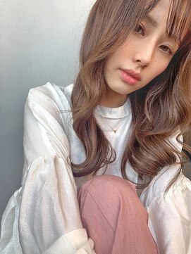 エマエコル(Emma ecole) Emma  ecole 韓国風♪大人巻き髪×シフォンベージュ by.木村