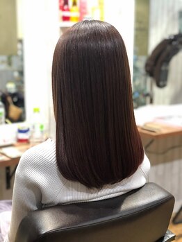 ココアクア(CoCo AquA)の写真/【サイエンスアクア取扱い☆】人気の髪質改善トリートメントで繰り返すごとに美しい素髪へ…＊