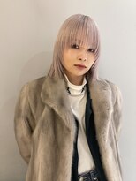デコ(DECO) 《RYUSEI》ホワイトピンク/ブロンド/ハイトーンボブ/髪質改善