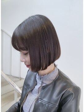 アクアオモテサンドウ(ACQUA omotesando) ◎ショートボブ切りっぱなしボブ