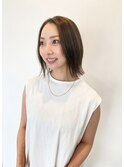 ボブ アッシュベージュ