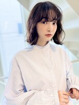 コート 表参道(Cote)&nbsp;☆ヘルシースタイルショコラアッシュ艶髪ふんわりカールボブ