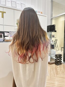 コワファースト させぼ五番街店(COIFF1RST) レインボーカラー