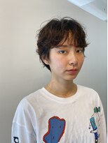 ジョニアンドロージ(Joni & Rougy)&nbsp;ハンサムショート×ナチュラルパーマ/クセ毛風