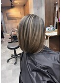 #ショコラアッシュ#ヘルシースタイル#ふんわりカール