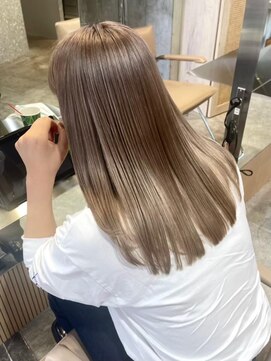 サンクプロジェクト(cinq PROJECT) ミルクティーベージュダブルカラーケアブリーチインナーカラー