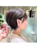 #髪質改善#インナーカラー#白髪ぼかし#ショート
