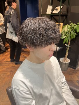 スキル(SKILL) 波巻きプードル　福岡メンズパーマ