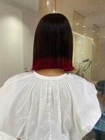 メゾンマイル 恵比寿(maison mile)&nbsp;ハッシュカット/似合わせカット/レッドブラウン[恵比寿駅]