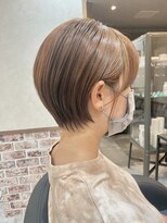 リミットバイアフィナー 大宮店(limit by Afinar) マロンベージュ×丸みショート