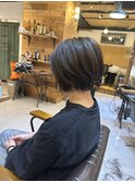 丸みショートボブ