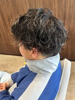 ビスポーク(BESPOKE)&nbsp;波巻きパーマツーブロックマッシュハイライトツイストスパイラル