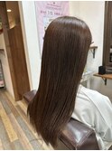 ライトブラウン/髪質改善/トリートメント/白髪染め/30代/40代