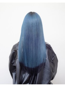 ルプラ ガーデン(le-pla garden) ブルー#ダブルカラー#エンドブラック#ケアブリーチ#豊橋#豊川