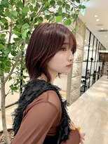 ジ オスカー(THE OSCAR)&nbsp;【THEOSCAR印南】オータムレッド×こなれミディ