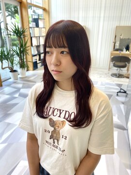 アールオー(Ro) ブリーチなしで作る暖色カラー