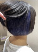 インナーカラーボブ