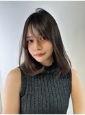 banmiku》ワンカールで作る大人ミディアムヘア