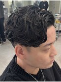福岡大名スペインカールラルフカールビジネスヘア外国人風パーマ