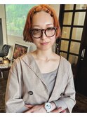3色オレンジエンドカラー♪