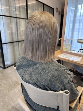 ヘアーエスクールステラ(hair S.COEUR stella) ヘイリーボブ / シアーベージュ