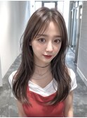 韓国風　ゆる巻きくびれヘア