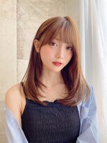 ロンドアリシア 金山(Lond Alexia) イヤリングカラー 縮毛矯正 韓国風 ダブルカラー 髪質改善5530