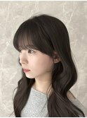 小顔顔まわりカット