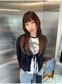 パッツンロングウルフ