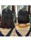 髪質改善ストレート