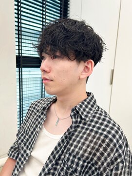 ノエ ナゴヤ(NOE NAGOYA) サーフカール/スパイキーショート/ブルーブラック/名駅n19