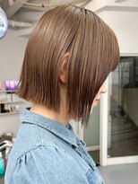 カシェル トウキョウ(Cashel Tokyo)&nbsp;ボブ ブラウン ブリーチなしダブルカラー ショコラブラウン