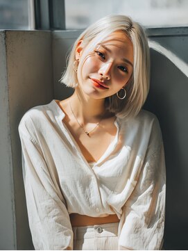 ロッソ ヘアアンドスパ 谷塚店(Rosso Hair&SPA) 前髪顔まわりカット/外ハネボブ/丸みボブ/ショートボブ