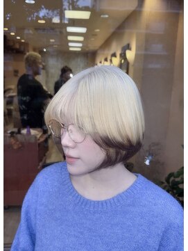 モアムー(Moremuu) ［かの］ブロンド×ブラウン