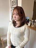 ジジ フィーカ 佐野(Gigi fika)&nbsp;ミディアムレイヤーカット