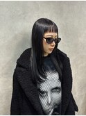 バレイヤージュ、ハイライト、レイヤーカット、ダブルカラー