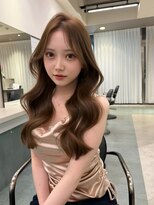 天神美容室&nbsp;ハッシュカット福岡×レイヤー×韓国巻き×髪質改善