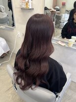 ユニック コウベ(unique KOBE)&nbsp;髪質改善カラー×髪質改善×暖色系×艶髪×ピンクブラウン