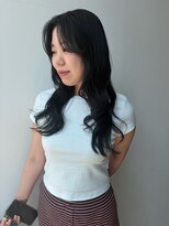 ロックス バイ マグ 松本(rocks BY MAG)&nbsp;20代30代大人美人小顔ブリーチなし韓国ヘアアッシュブラック