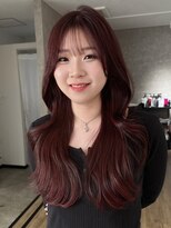 エトワ 中央店(etoi)&nbsp;大分韓国かき上げレイヤーカット大人レイヤー顔まわりレイヤー