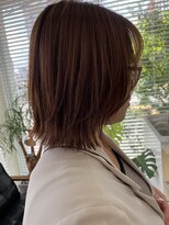 ヘアーネイル パーク(hair×nail Park)&nbsp;切りっぱなしボブ