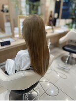 アッシュ 行徳店(Ash)&nbsp;ブリーチカラー　ミルクティーベージュ
