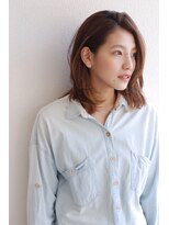 ユーリー(juurii)&nbsp;大人のラフなレイヤーボブ【SHE DAIKANYAMA】橘高暁子