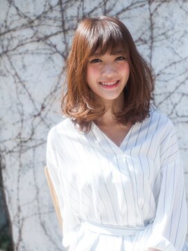 エマージュ 池袋東口店(Emerge) ♪ウェーブが似合う愛されミディー♪【池袋/池袋/池袋/池袋駅】