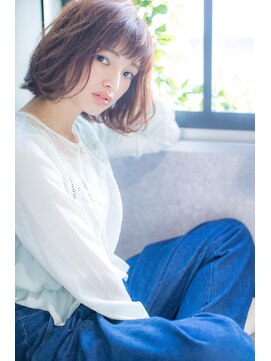 ロンド シャルム 吉祥寺(Lond charme) Lond吉祥寺【千田大地】インナーカラースパイラルショートボブ