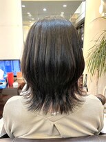 キャラ 池袋本店(CHARA)&nbsp;ウルフカットと縮毛矯正【池袋/池袋東口/ウルフカット/大村】