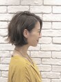 シュガー 仙台宮城野区(&Sugar)&nbsp;ボブ×デザインカラー×外ハネ