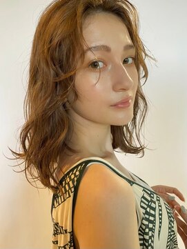 パーク(PARK) 【PARK】ニュアンスカール×鎖骨ミディ