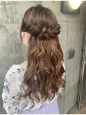 デートにオススメ◎ツイストヘアセット